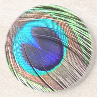 Peacock-doetherproduct Zandsteen Onderzetter