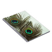 Peacock-doezellaptop Notitieboek (Rechterzijde)