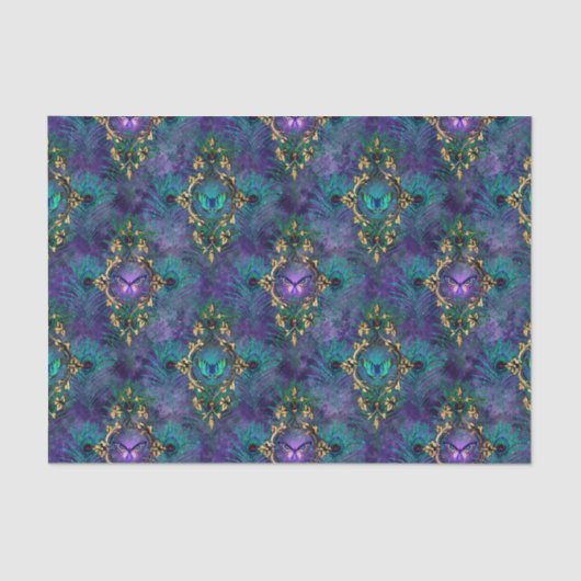 Peacock-doezelvaten van papier (Voorkant)