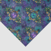 Peacock-doezelvaten van papier (Detail)