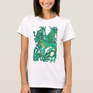 Peacock Dragon T-shirt