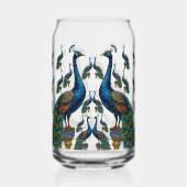 Peacock Drinkware Set Blikvorm Glas (Voorkant)