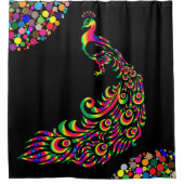 Peacock du rideau de douche (Devant)