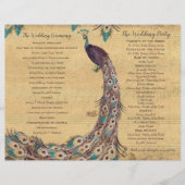  Peacock Eggplant Paars Blauwgroen blauw (Voorkant)