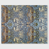 Peacock en Dragon, William Morris Cadeaupapier (Vlak)