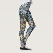Peacock en Dragon, William Morris Leggings (Rechts)