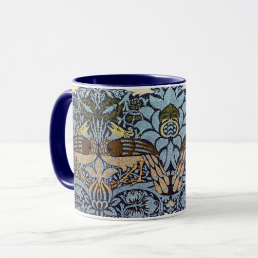 Peacock en Dragon, William Morris Mok (Voorkant links)