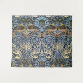 Peacock en Dragon, William Morris Wandkleed (Voorkant (horizontaal))