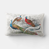 Peacock en fazanten - Oliver Goldsmith - Kussen (Achterkant)