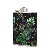 Peacock en Floral Heupfles (Links)