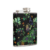 Peacock en Floral Heupfles (Rechts)