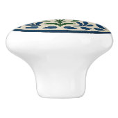 Peacock en Hart Pennsylvania Dutch Hex Sign Knop (Zijkant)