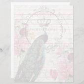 Peacock- en lentbloemen (Voorkant / Achterkant)