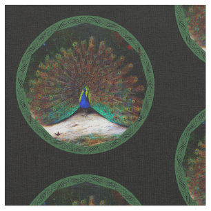 Peacock en Peacock Butterfly Stof