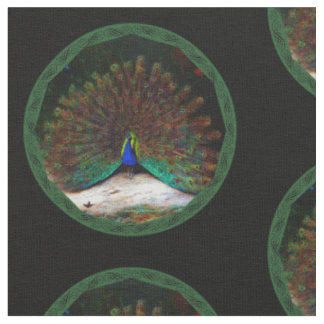 Peacock en Peacock Butterfly Stof