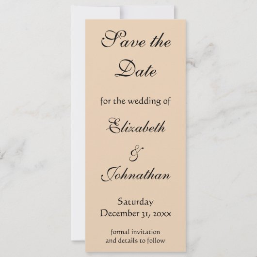 Peacock en pioenen door Hiroshige bruiloft Save The Date (Achterkant)