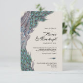 PEACOCK ENREGISTRER LA CARTE DE DATE (Debout devant)