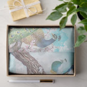 Peacock Ephemera 1 Tissuepapier (Geschenk)