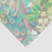 Peacock Ephemera 3 Tissuepapier (Detail)