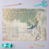 Peacock Ephemera Decoupage Paper right Tissuepapier (Craft)