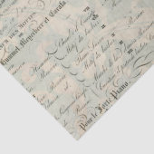 Peacock Ephemera-ontvlechtingspapier Tissuepapier (Detail)