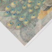 Peacock Ephemera - Scheidingspapier horizontaal Tissuepapier (Detail)