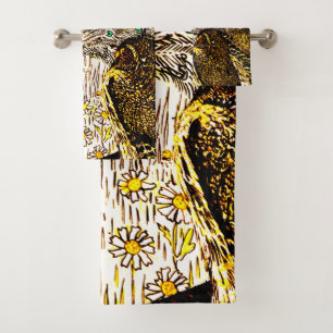 Peacock et Owls Art nouveau néerlandais