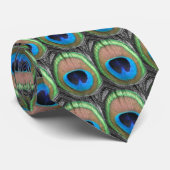 Peacock Eyes Stropdas (Opgerold)