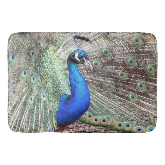 Peacock familie, Slaapkamer vloerkleed Mat Home De (Voorkant)