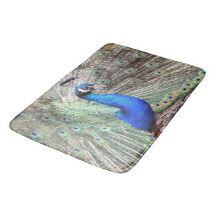 Peacock Family, Bedroom Rug Mat Home Decor Rug Mat
