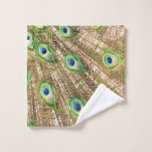 PEACOCK FANCY FEATHERS #2 (Gant de toilette)