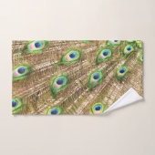 PEACOCK FANCY FEATHERS #2 (Serviette à main)