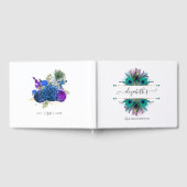 Peacock Fantasy Quinceañera Gastenboek (Volledig)