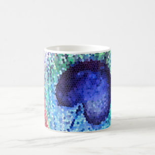 Peacock Feather Art Classic Mok