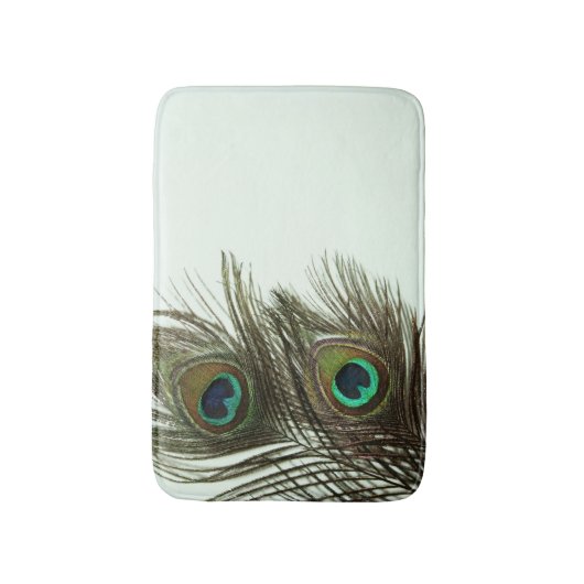 Peacock Feather Bath Mat (Voorkant Verticaal)