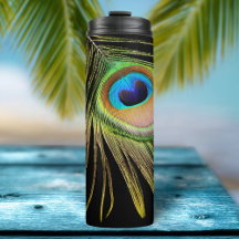 Peacock Feather Black