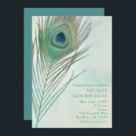 Peacock Feather Boho Chic Watercolor Invitations<br><div class="desc">Peacock Feather Boho Chic Watercolor Invitations. Personnaliser pour tout événement.</div>