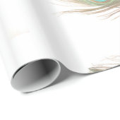 Peacock Feather Cadeaupapier (Rol Hoek)