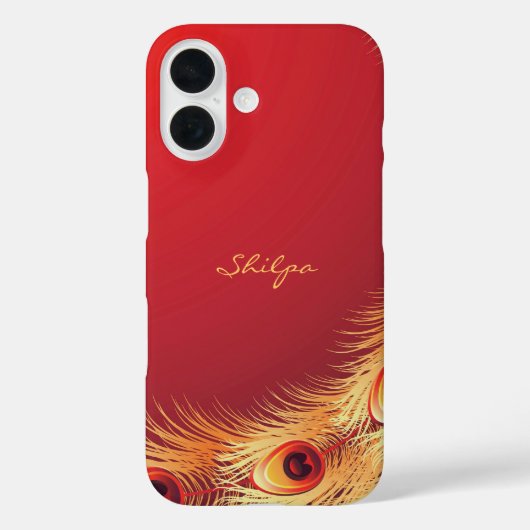 Peacock Feather Case-Mate iPhone Case (Achterkant)