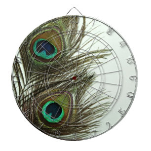 Peacock Feather Dart Board Dartbord
