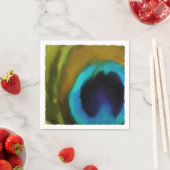 Peacock Feather Eye Servetten (Insitu)