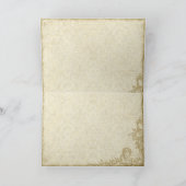 Peacock & Feather Formel Merci Note Tan Noir (Intérieur)