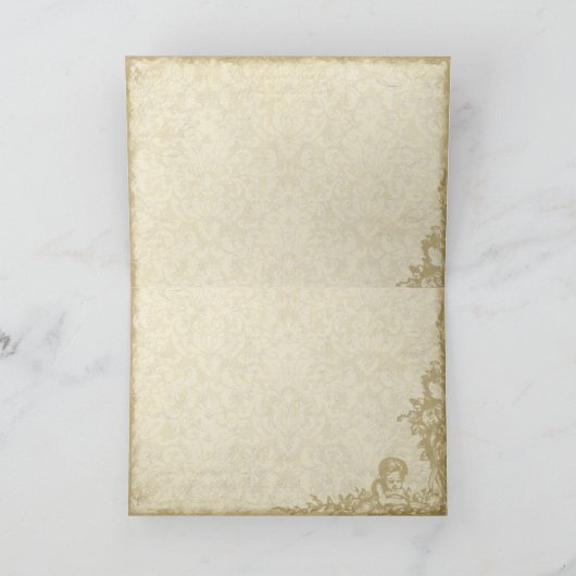 Peacock & Feather Formel Merci Note Tan Noir (Intérieur)