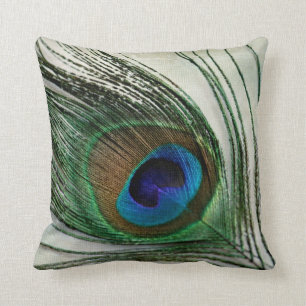 Peacock Feather Kussen