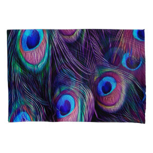 Peacock Feather Kussensloop