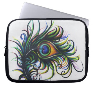 Peacock Feather-laptoptas Laptop Sleeve