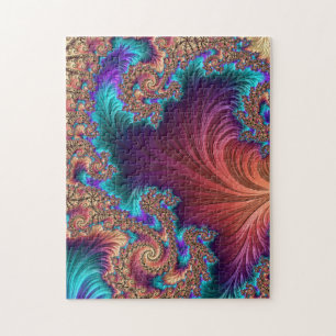 Peacock Feather Legpuzzel