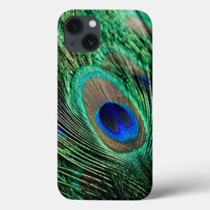 Peacock Feather Lucky iPhone 13 Hoesje
