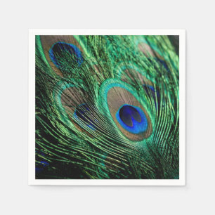 Peacock Feather Lucky Servet