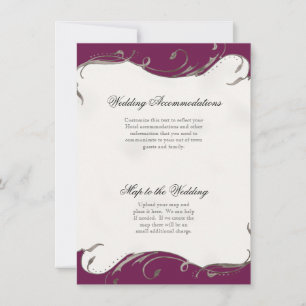 Peacock Feather n Swirls - Reception, Map, Hotel Kaart